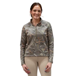 Kastel Long Sleeve 1/2 Zip Taupe Belt Scuba Pullover -Farm housse 701bd1f5 4777 4494 99b5 dba65ef128bb