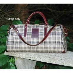 5/A Baker Leather Strap For Duffle Bag -Farm housse 7055 Jacks Baker.Duffle.Bag .Strap Brown Bag