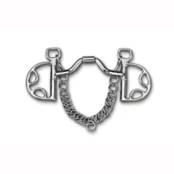 Myler Kimberwick W/ Stainless Steel Ported Barrel MB 33