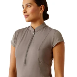 Ariat Women's Breathe 1/4 Zip Cap Sleeve Baselayer - Sale -Farm housse 900938c05482d7201a993a1817f086a5