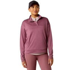 Ariat Women's Breathe 1/2 Zip Sweatshirt -Farm housse 94465a86 8f08 4b11 96c6 3645ab2320f2