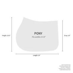 Dapplebay Constellation Pony Saddle Pad -Farm housse 9734d1c5 089f 4f3b 8aff d026fdbc727e