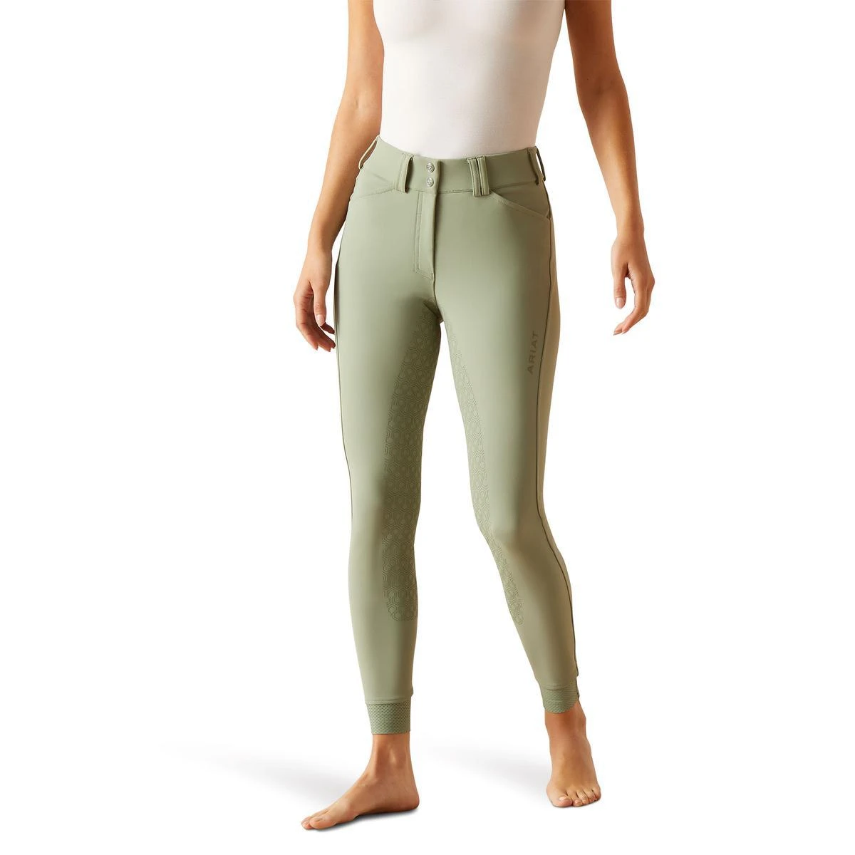 Ariat Women's Tri Factor Grip Full Seat Breeches - Seasonal Colors 13 Ariat Women's Tri Factor Grip Full Seat Breeches - Seasonal Colors - Image 11