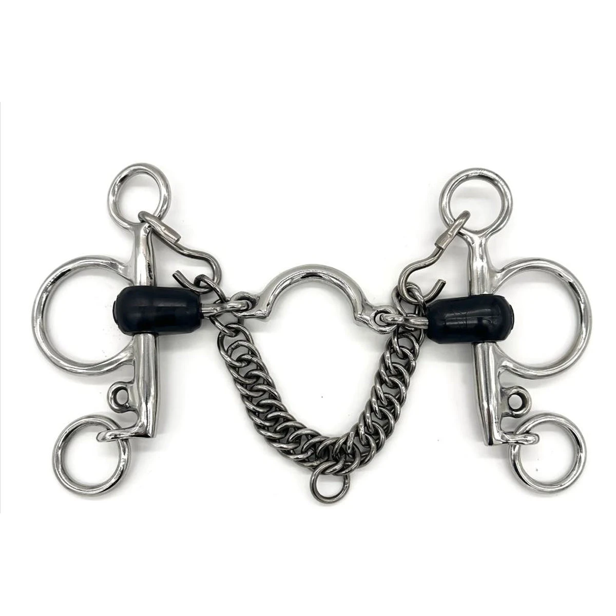 AJR Sport Rubber Cut Off Segunda Pelham Bit 3 AJR Sport Rubber Cut Off Segunda Pelham Bit