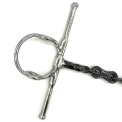 AJR Sport Twisted Sweet Iron Double Jointed Nelson Gag Bit -Farm housse AJR.Stables Twisted.Sweet .Iron .Double.Jointed.Nelson.Gag .2