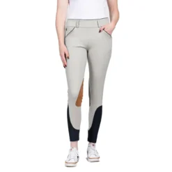 AP Hassinger The Derby Knee Patch Breeches -Farm housse AP.Hassinger The.Derby .Knee .Patch .Breeches Beige.2