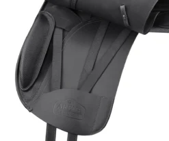 Arena Dressage Saddle With HART -Farm housse Arena dressage Girthingsystem Black