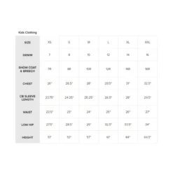 Ariat Youth Sunstopper 3.0 Pro Show Shirt - Sale -Farm housse Ariatkidssizechart b8d52c47 d5fc 4d51 b2e8 5def8567cb2f