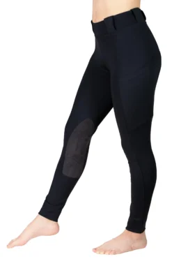 BOTORI Adler Knee Patch Breeches -Farm housse BLK 2