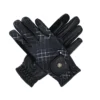Sixteen Cypress Riding Gloves, Black Field Plaid -Farm housse Black Field Plaid riding gloves