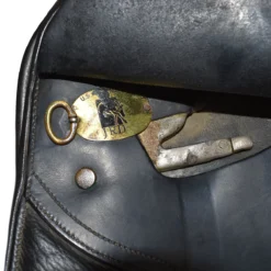 JRD Saddlery Bella 17" Used Dressage Saddle -Farm housse D586 JRD Bella 17in Reg blk 03
