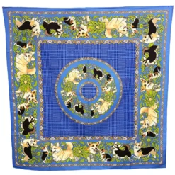 Dagmar Tablecloths -Farm housse Designs.By .Dagmar Tablecloth Corgi.2