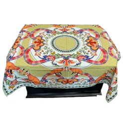 Dagmar Tablecloths -Farm housse Designs.By .Dagmar Tablecloth Majorcan.Foxes .1