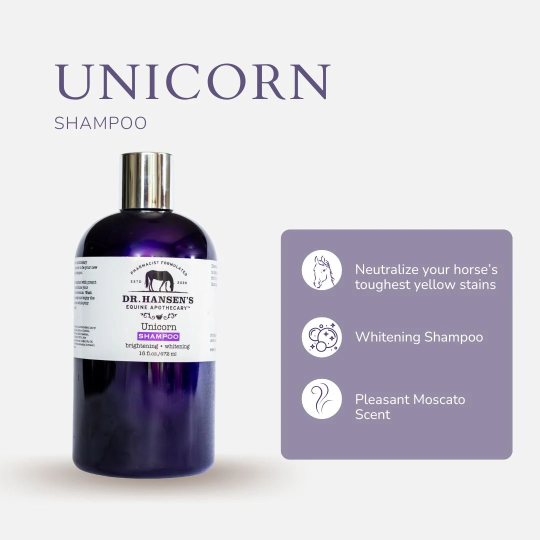 Dr. Hansen's Equine Apothecary Unicorn Shampoo 5 Dr. Hansen's Equine Apothecary Unicorn Shampoo - Image 3