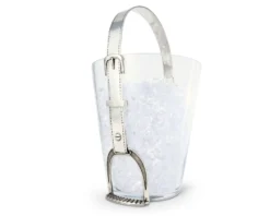 Arthur Court Equestrian Stirrup Ice Bucket