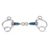 Trust Sweet Iron 2.5 Ring Eggbutt French Link Bit -Farm housse E26919 Equine.Industry Eggbutt.French.Link .Bit