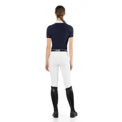 EGO 7 Women's Teresa Short Sleeve Show Shirt -Farm housse EGO7 Teresa.SS Navy Back