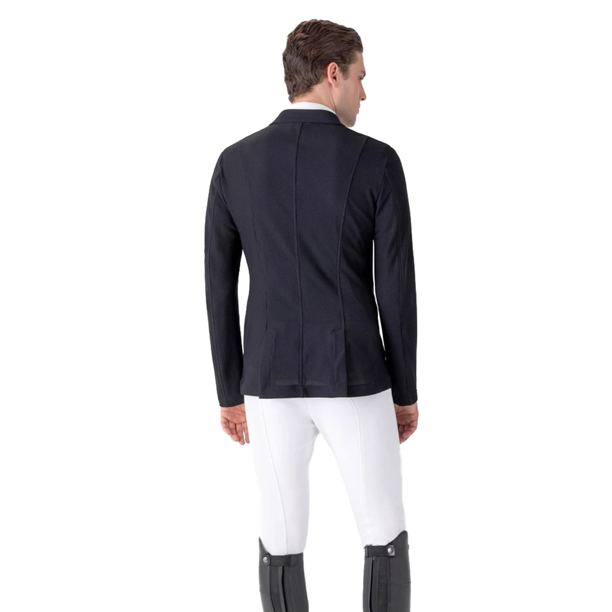 Equiline Men's CemesC Unlined Mesh Show Coat 4 Equiline Men's CemesC Unlined Mesh Show Coat - Image 2