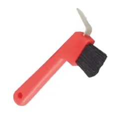 EZI-Groom Hoof Pick Brush -Farm housse EZI Groom 1094 Hoof.Pick .Brush Red