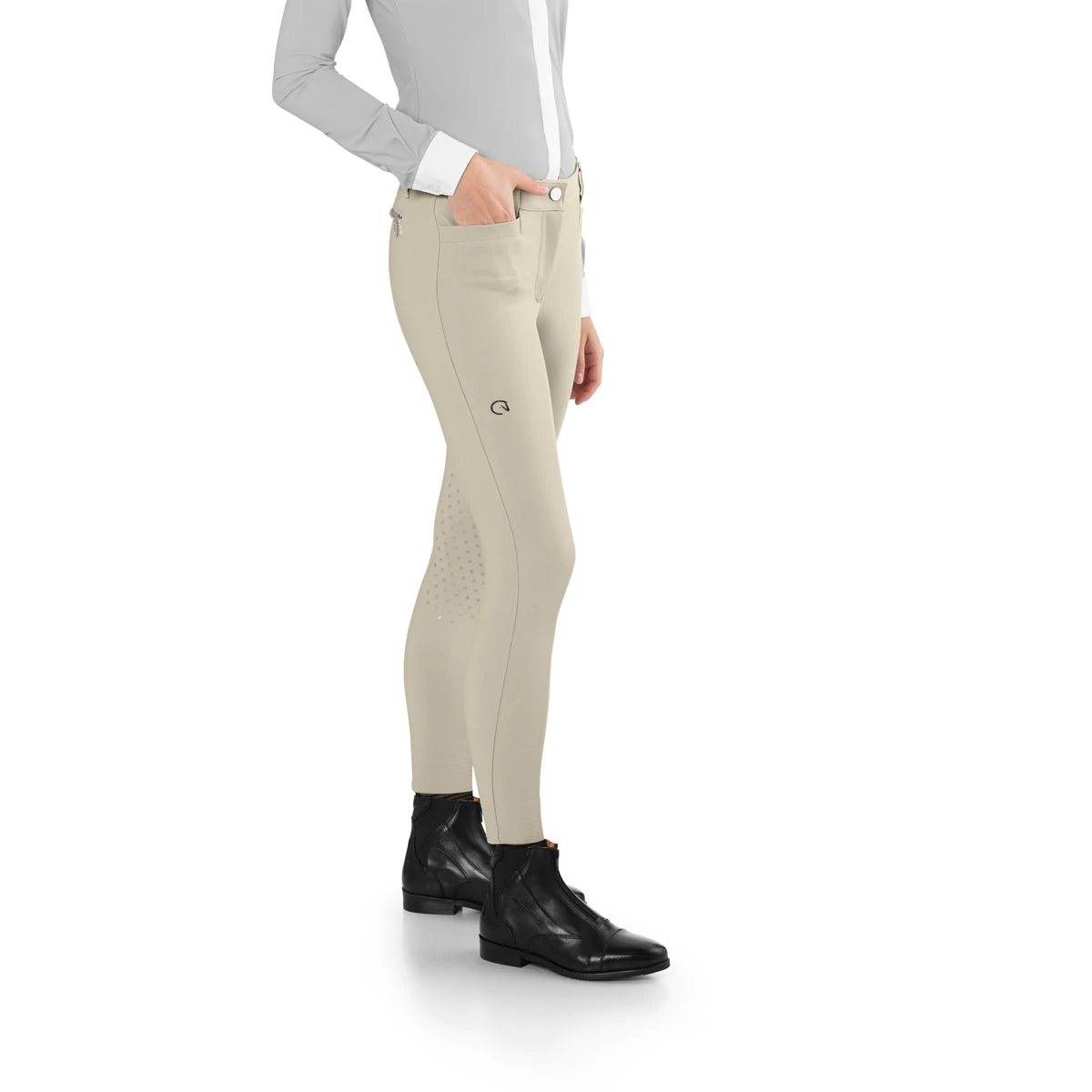 EGO 7 Women's Jumping EJ Knee Patch Breech 10 EGO 7 Women's Jumping EJ Knee Patch Breech - Image 8