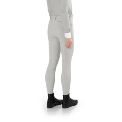 EGO 7 Women's Jumping EJ Knee Patch Breech 25 EGO 7 Women's Jumping EJ Knee Patch Breech -Farm housse Ego7 Jumping.EJ Ice.Grey Side