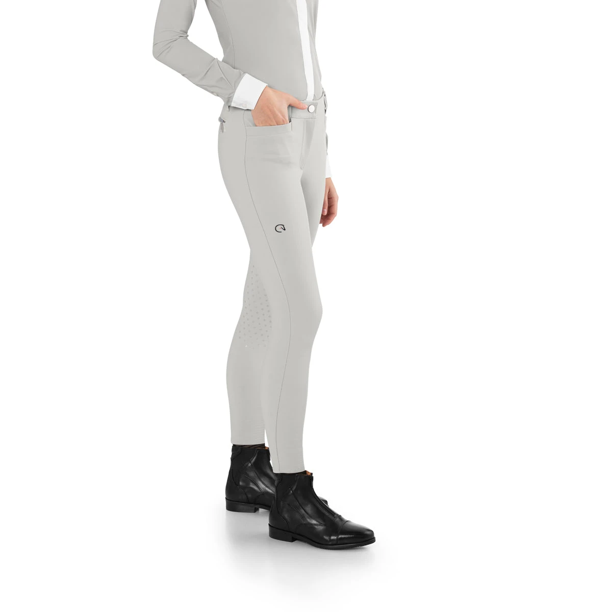 EGO 7 Women's Jumping EJ Knee Patch Breech 3 EGO 7 Women's Jumping EJ Knee Patch Breech