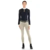 EGO 7 Women's Jumping LA Knee Patch Breeches - Sale -Farm housse Ego7 Womens.LA .Jumping.Breeches Beige Front