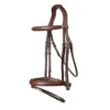 Trust Amsterdam Combi Bridle 1 Trust Amsterdam Combi Bridle -Farm housse Eqindust Trust Amsterdam.Comb .Bridle E18104 Brown.Silver