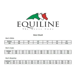 Equiline Men's Bartok Knee Grip Breeches -Farm housse Equiline.Mens .Size .Charts 21364df3 59bc 4ff9 b1ba e1146075faed
