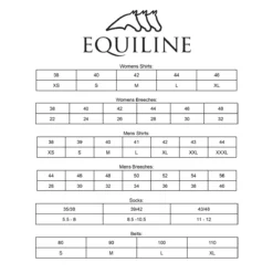 Equiline Women's Ebice Light Down Vest - Sale -Farm housse EquilineSizeChart AllClothing 94c8d5b0 f4aa 4d2c aade 869f0179df59