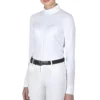 Equiline Women's CenteC Long Sleeve Show Shirt -Farm housse Equiline CenteC Long.Sleeve.Show .Shirt White 00
