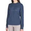 Equiline Women's Elspete Textured Crew Neck Sweatshirt