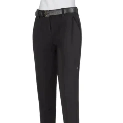 Equiline Ezene Women's Knee Patch Leisure Breeches - Sale -Farm housse Equiline Ezene.Leasure.Breeches Black Front