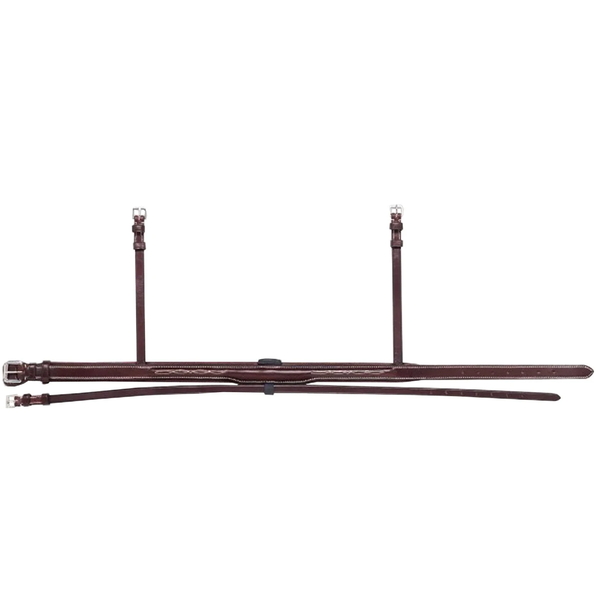 Equiline Fancy Stitched Square Cut Noseband 3 Equiline Fancy Stitched Square Cut Noseband