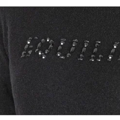 Equiline Women's Gillen Sweater -Farm housse Equiline Womens.Gillen.Sweater Black Detail