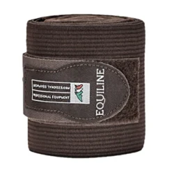 Equiline Fleece And Elastic Work Bandage Set -Farm housse Equiline Work.Bandages Set.of .2 Brown 121md00063012