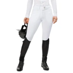 Freejump Women's Mary Knee Grip Breeches -Farm housse F027 FreeJump Mary.Breech White