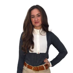 For Horses Women's Aliyah Long Sleeve Show Shirt