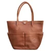 Penelope Maisons Laffitte Bag -Farm housse French.EQ Penelope Maisons.Laffitte Handbag Brandy.9