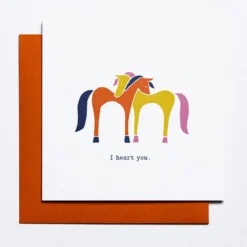 Mare Modern Goods Greeting Cards -Farm housse IHeartYou Mare.Modern.Goods Greating.Card