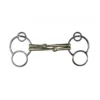 Jump'in Double Mouthpiece German 3-Ring Bit 2 Jump'in Double Mouthpiece German 3-Ring Bit -Farm housse JI 0048
