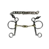 Jump'in Twisted Flat Link Pelham Gag Bit 1 Jump'in Twisted Flat Link Pelham Gag Bit -Farm housse JI 0130