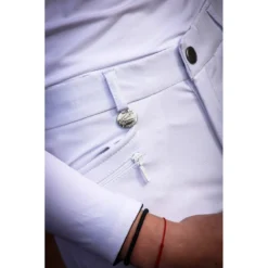 Jump'in Unisex Junior Sacha Knee Grip Breeches 20 Jump'in Unisex Junior Sacha Knee Grip Breeches -Farm housse Jump.In Unisex.Junior.Sacha .Breeches White Front.Pocket