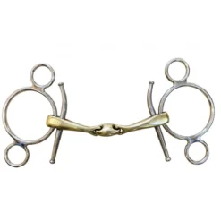 Jump'in Pessoa Full Cheek French Mouth Bit