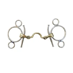 Jump'in Full Cheek 3 Ring Bit With High Port