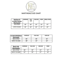 Red Barn By KL Select Round Raised Fancy Standing Martingale -Farm housse KL.Select Martingale.Size .Chart a9f6b18f e3cb 4291 95e6 420cd739ba17