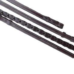 Red Barn By KL Select Fancy Laced Reins