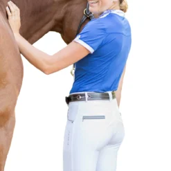 KL Select Gabrielle Full Seat Breeches -Farm housse KLSelect Gabrielle.Full .Seat .Breach White.Grey