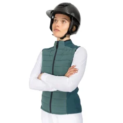 Freejump Sleeveless Down Vest Kloe ZF -Farm housse Kloe Free.Jump Sleeveless.Down .Jacket Green2