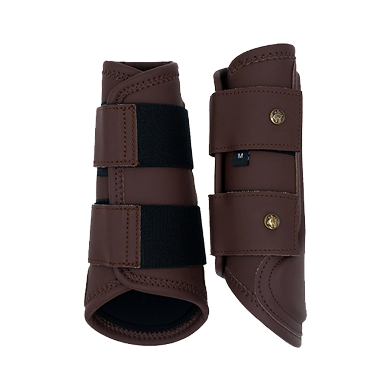 Sixteen Cypress Leatherette Splint Boots, Hickory 3 Sixteen Cypress Leatherette Splint Boots, Hickory